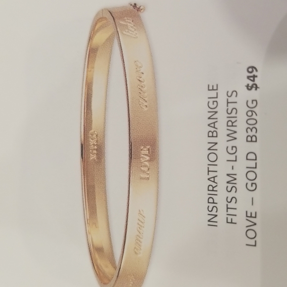 Inspiration Bangle - Love - Picture 2 of 5